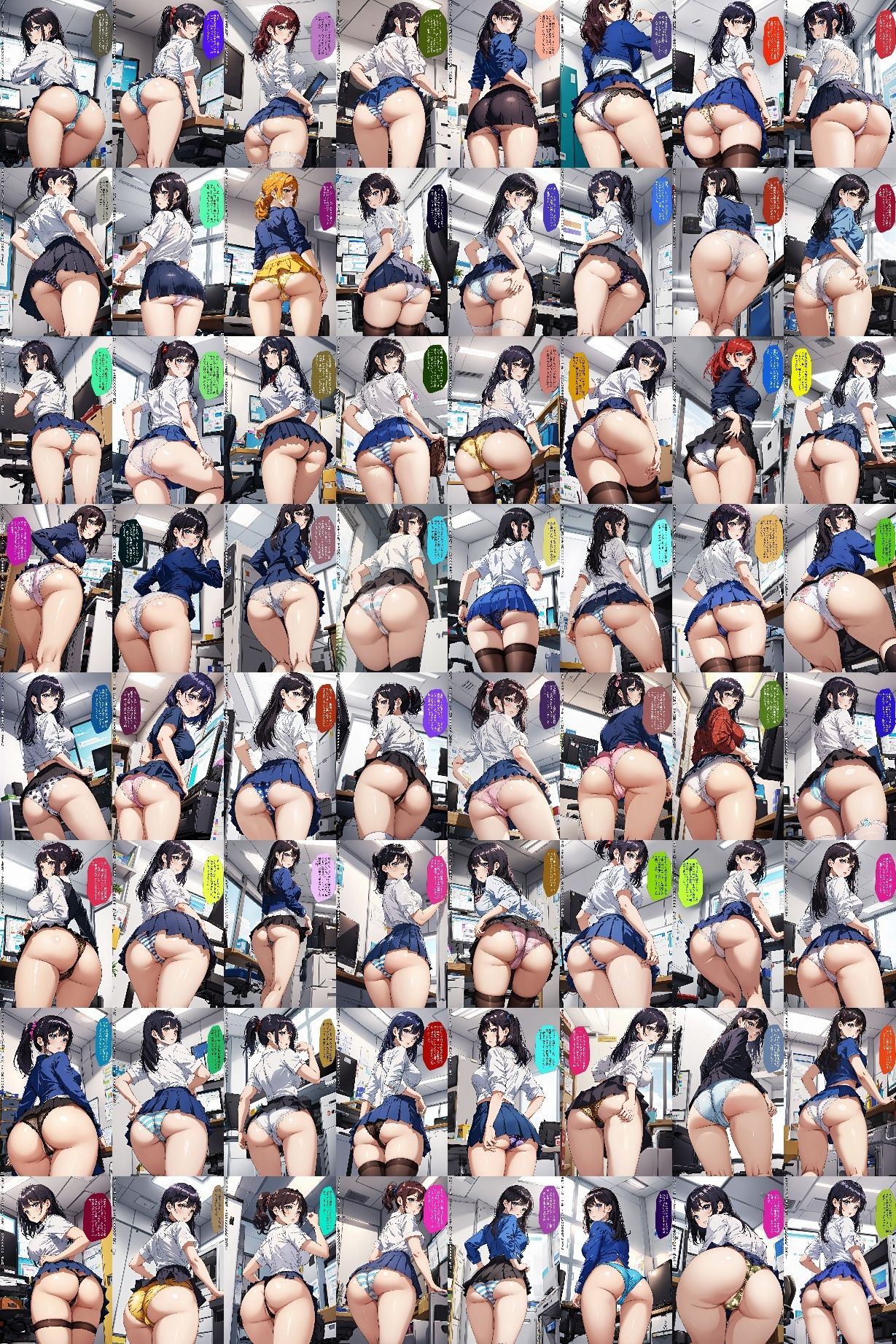 デカ尻OLのパンティ事情、知りたくない? Vol.3 画像9