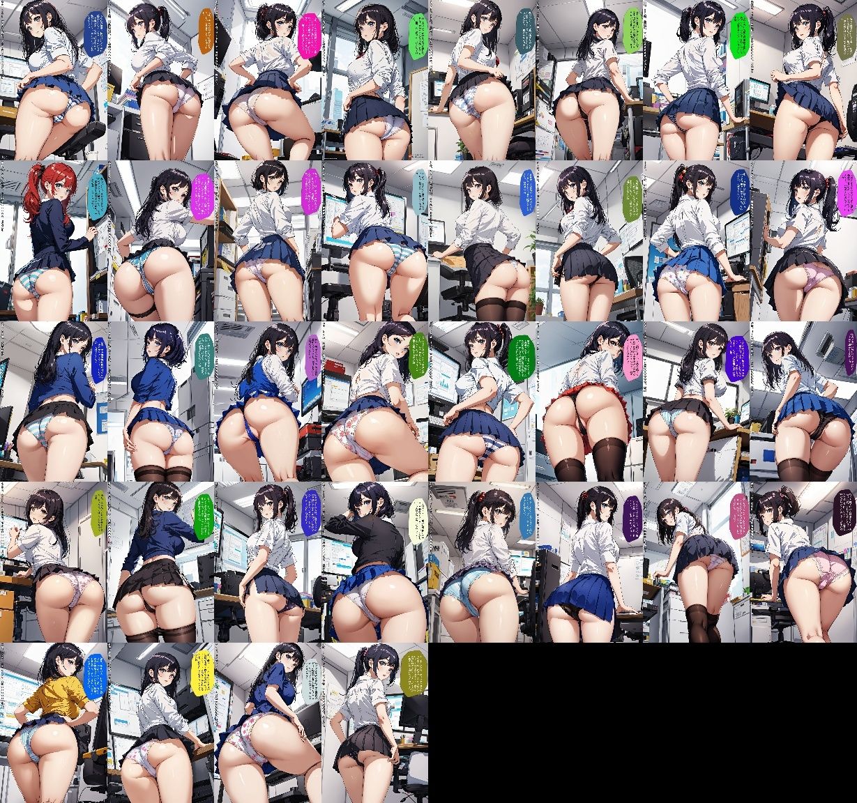 デカ尻OLのパンティ事情、知りたくない? Vol.3 画像10