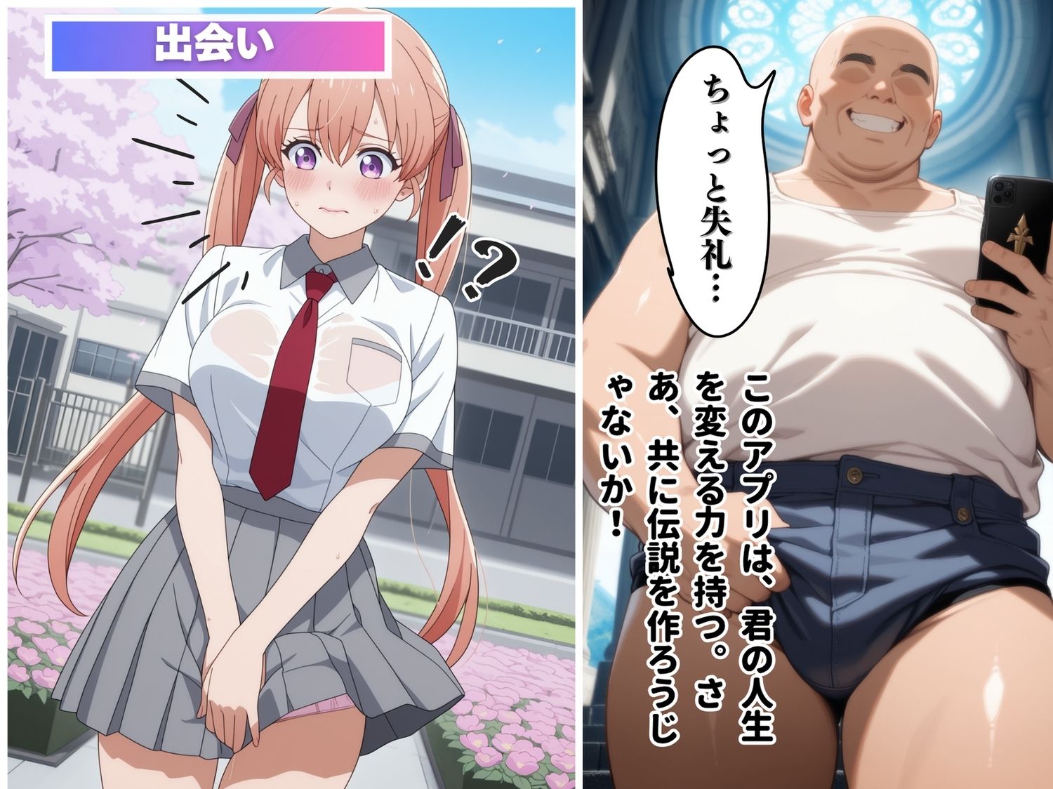 サンプル画像5:【催●・支配】カッ●ウの許嫁  天●エリカ(いけない種付け学園) [d_601441]