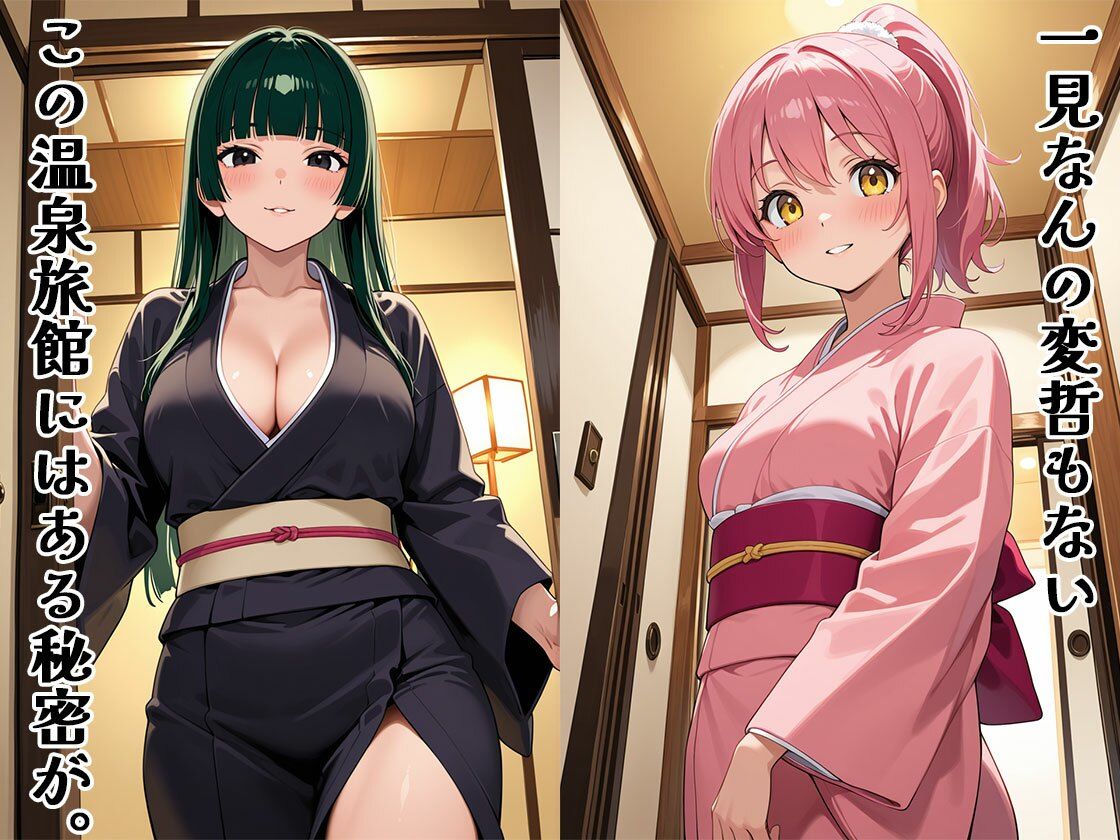 【エロ漫画】女将がお世話をしてくれすぎる温泉宿【CG100枚】1