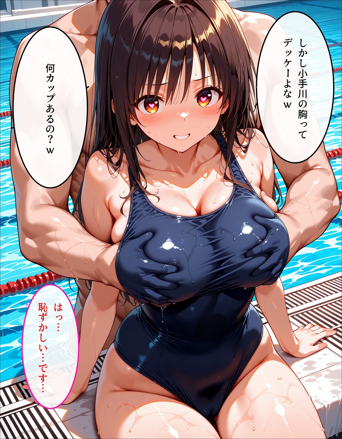 唯のスク水特別授業5