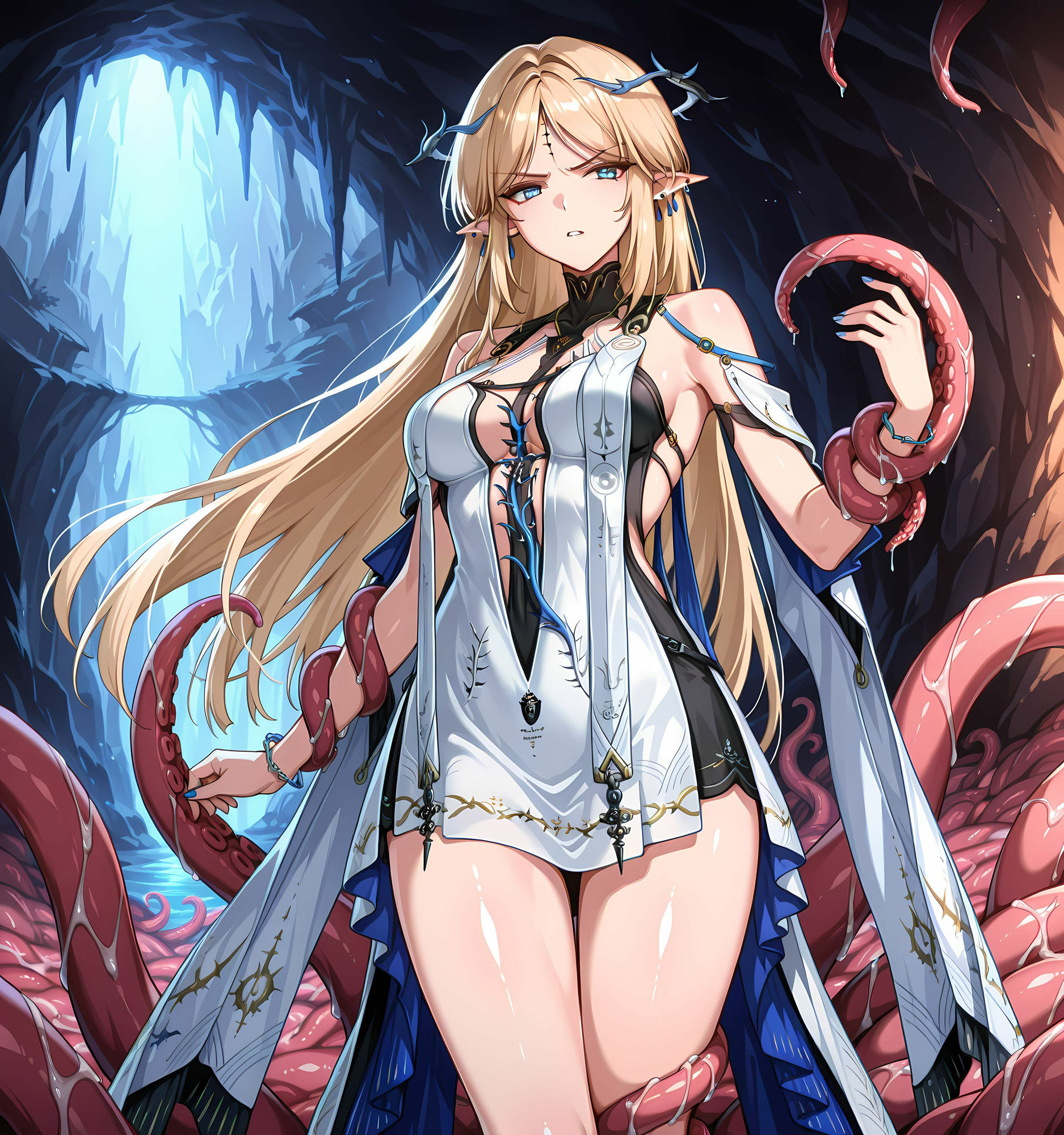 サンプル画像3:カル○ジア洗脳丸呑み悪堕ち〜ドスケベ交尾〜(ochiruevil) [d_601489]