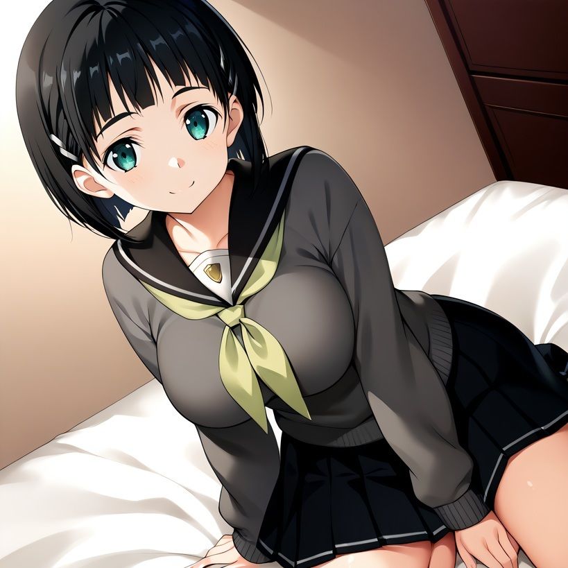 ［R-18］SexArtOrgasm 桐ヶ〇直葉［白くべたつく何か編］ 画像1