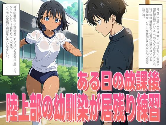 放課後、グラウンドの片隅で1