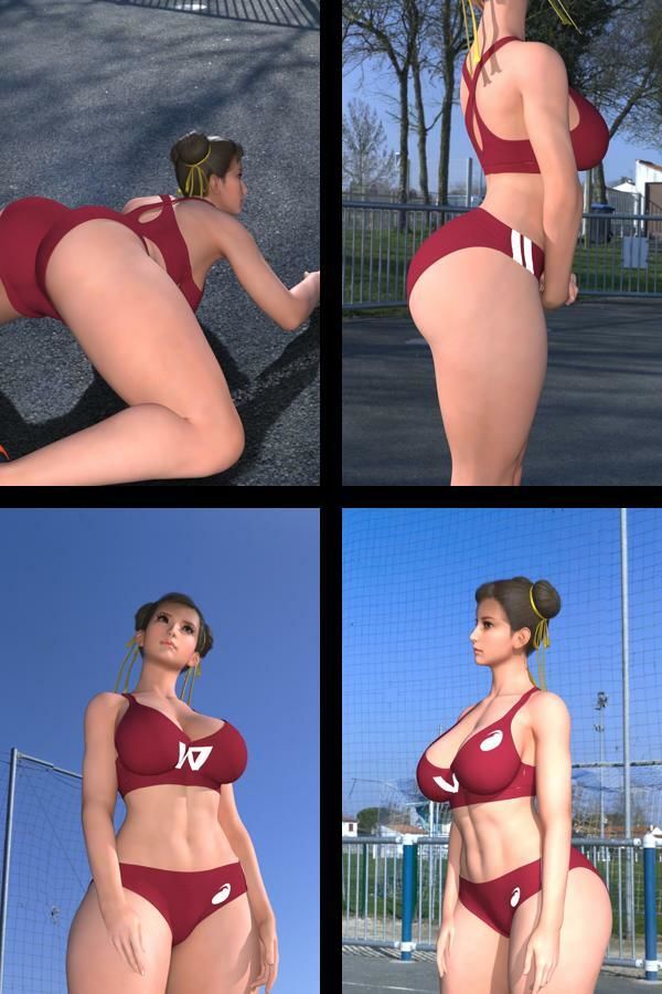 サンプル画像1:元祖中華女性格闘家 チュンリー（春麗）の写真集 麗しき春_06(Ozone_Layer) [d_601534]