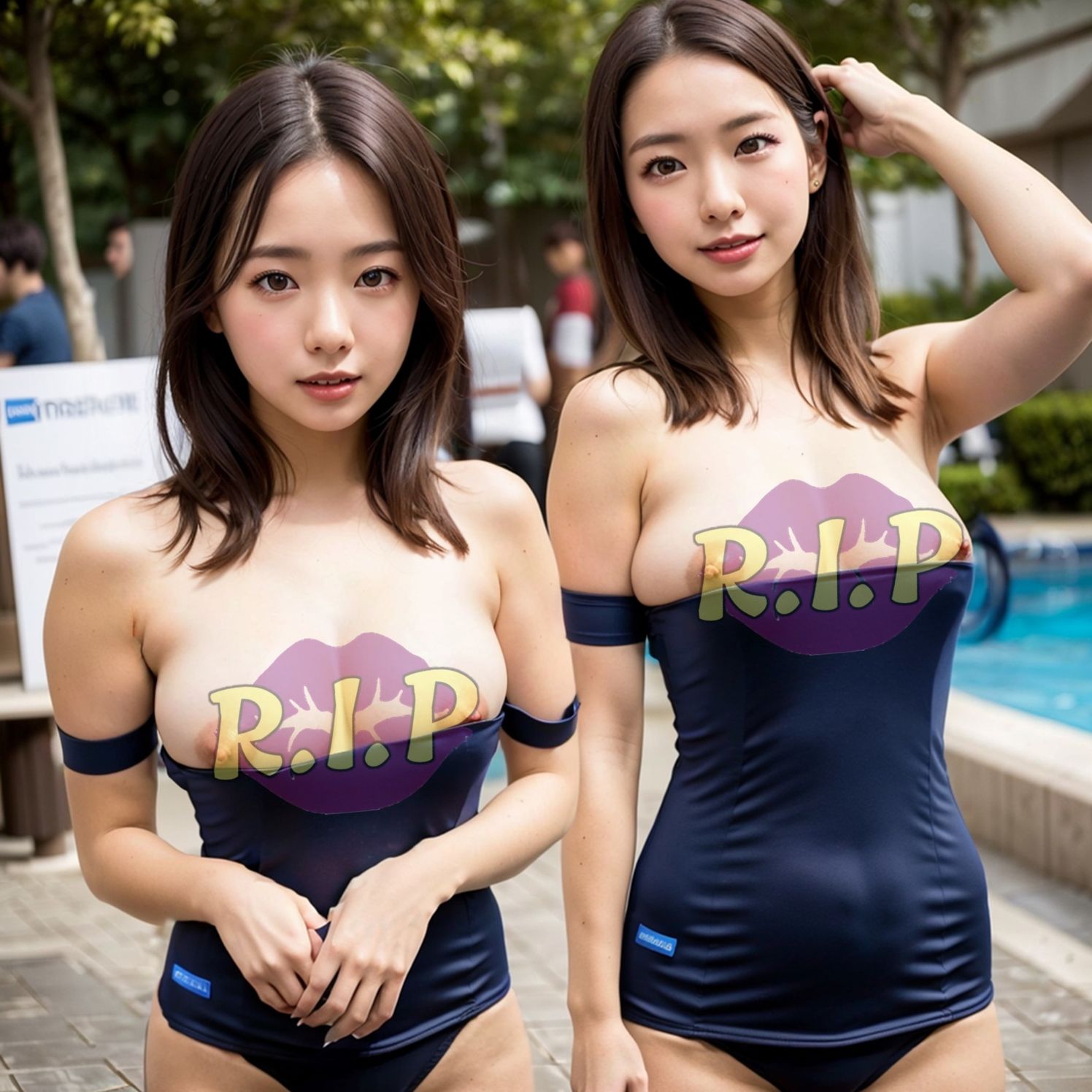 コスプレシリーズ スクール水着風_1