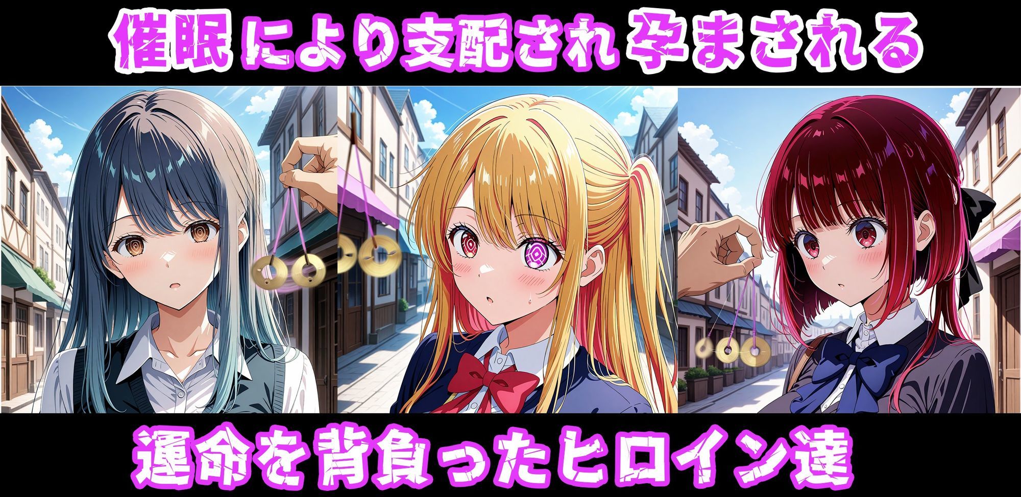 サンプル画像1:孕ませオナホ化契約 〜推●の子編〜(アニメ一本背負) [d_601631]