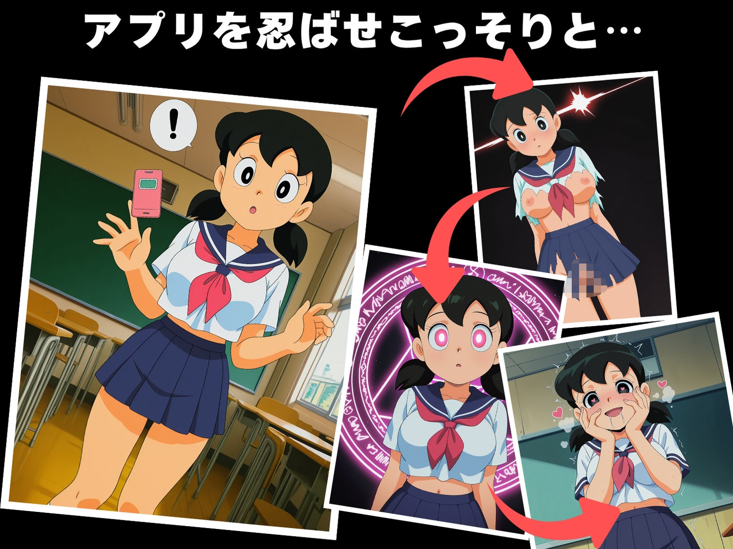 【催●・寝取られ・妊娠】ドラ●もん  源しず●_1