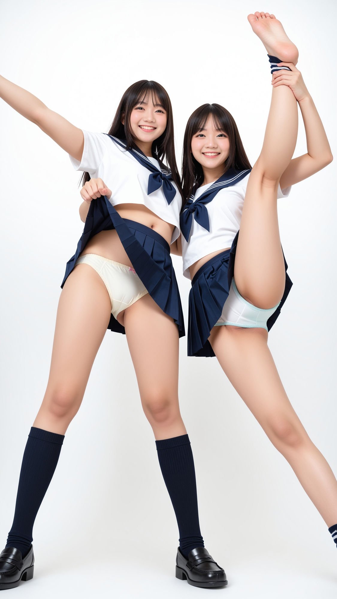 プリクラおふざけパンチラ 〜むちゃぶり爆笑制服女子編〜 【200P】 画像4
