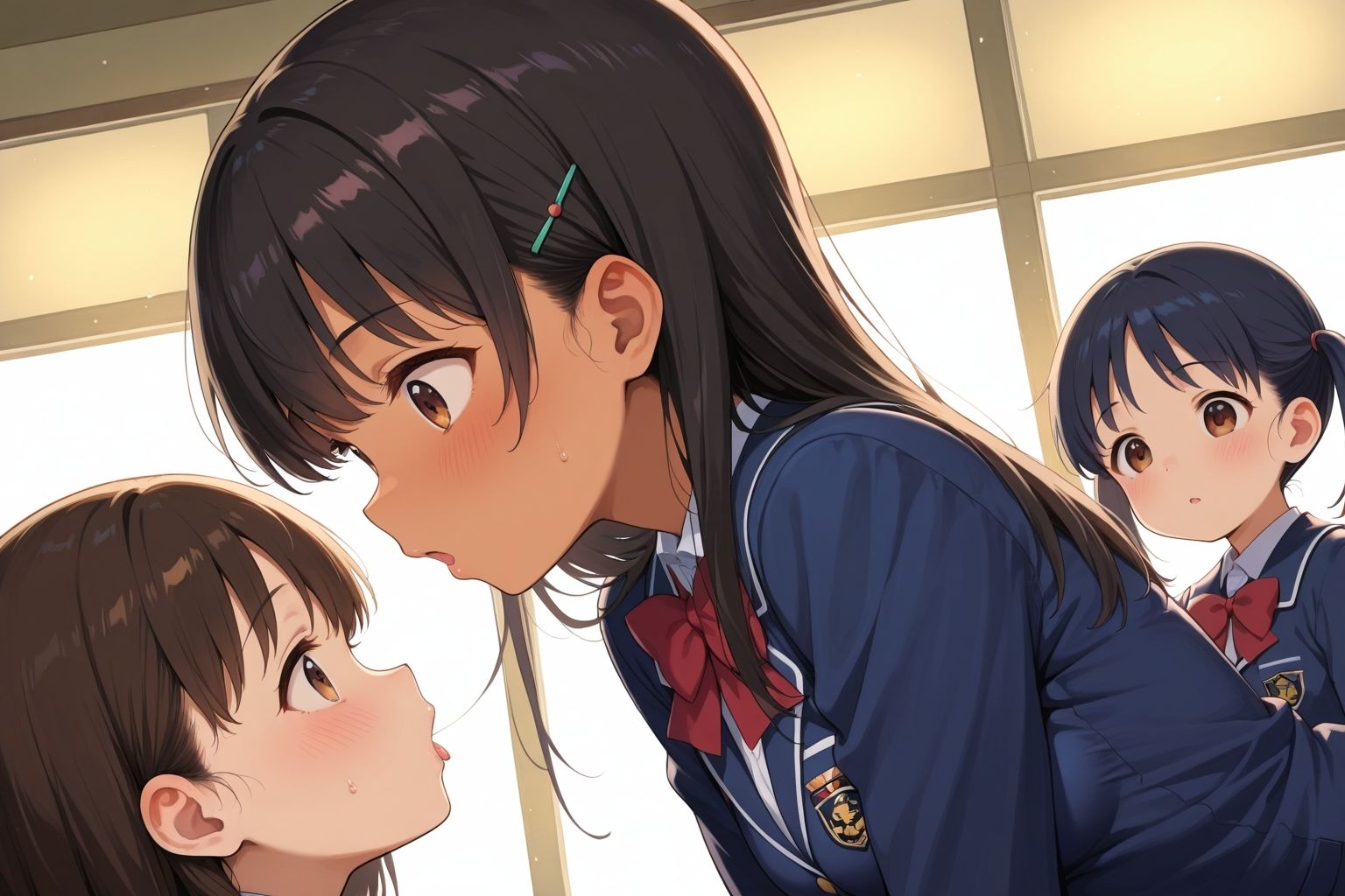 サンプル画像5:女体化乱交教室ふたなりレズハーレム(あめふらし) [d_601815]