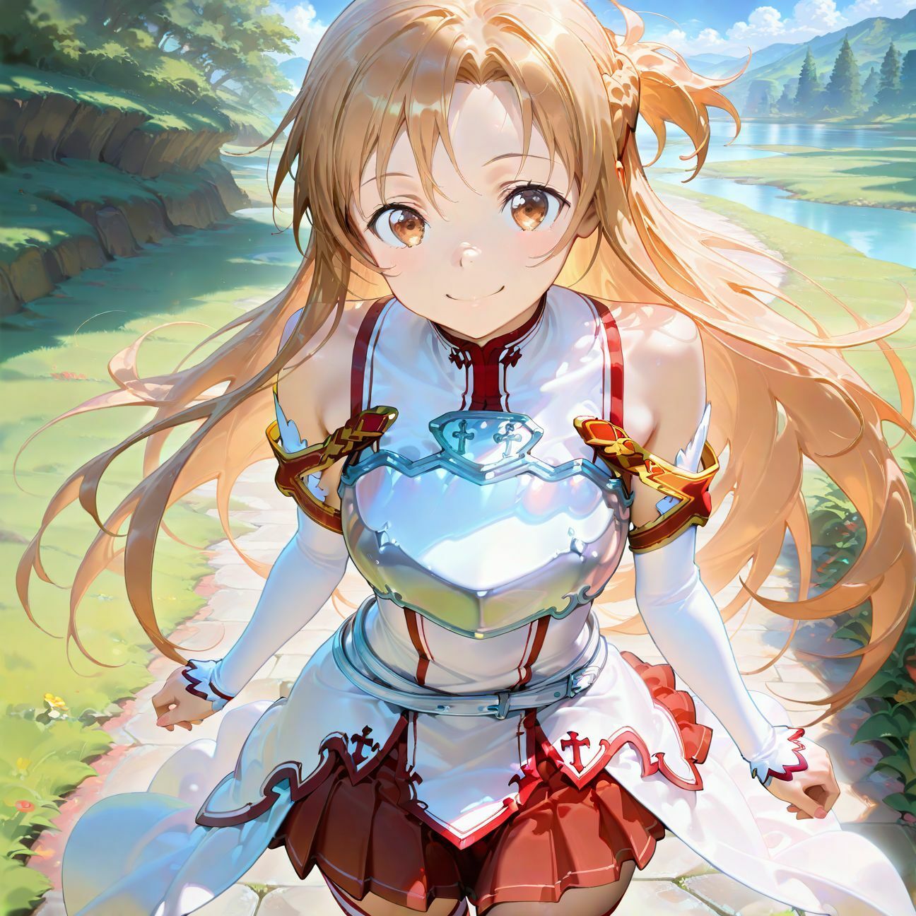 サンプル画像1:【SAO】アスナが洗脳されて見知らぬオジとイチャイチャえっち(あなたのヒロ淫ズ) [d_601903]