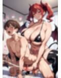 リアルじゃ出せないエロさ！！淫乱サキュバス！！ふたなりアニメイラストCG集 NO.2【セルフ顔射フェラ・イラマチオ・逆アナル・双頭ディルドレズ・側位・足こき・朝勃ち 射精】152枚