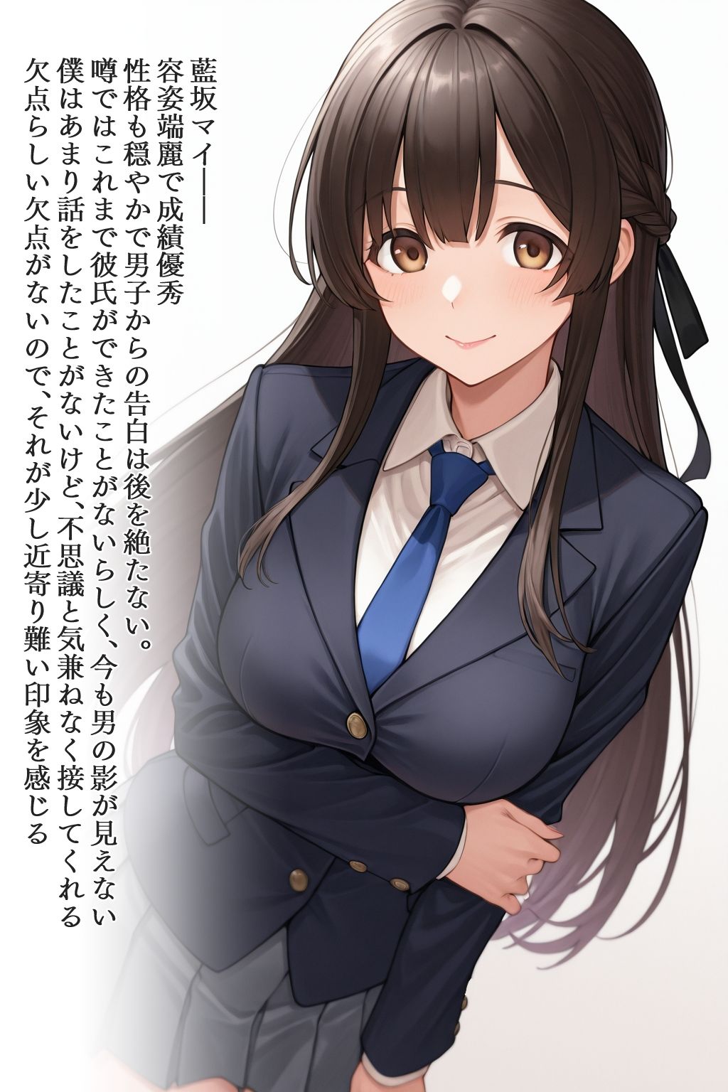 サンプル画像3:女子からひそかに人気らしいけど、半信半疑な僕の話。(ダブルスラッシュ) [d_601970]