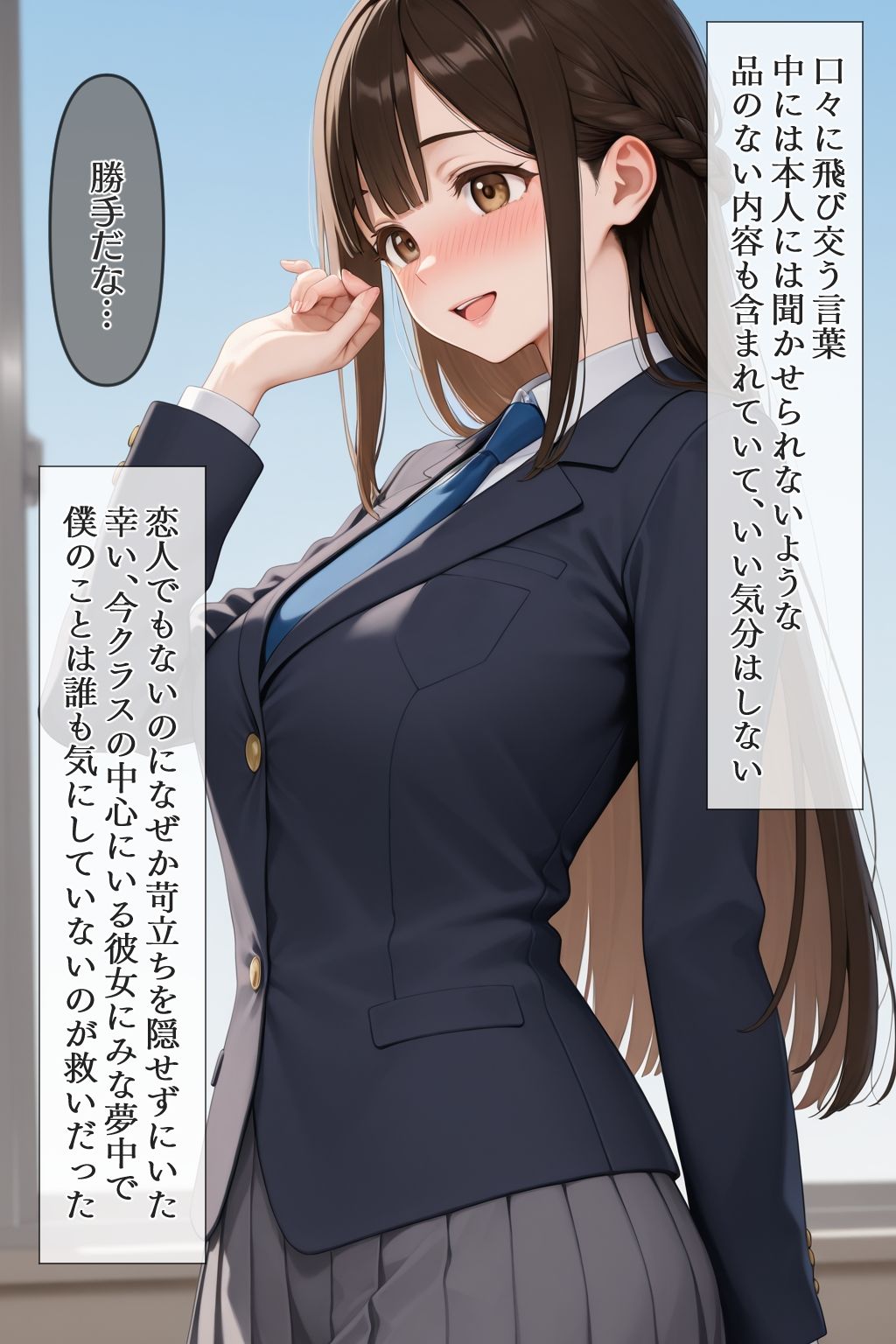 女子からひそかに人気らしいけど、半信半疑な僕の話。_6
