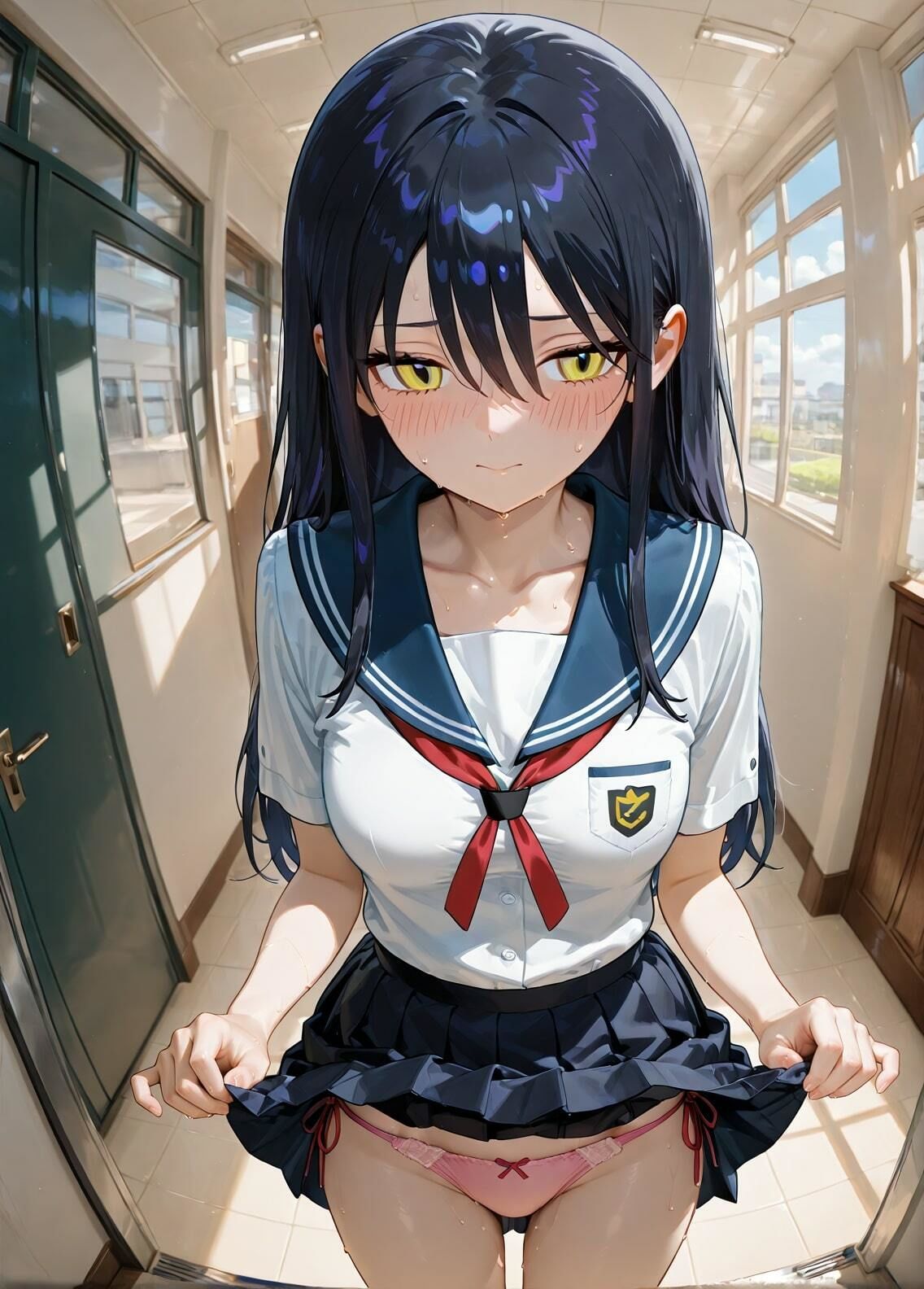 サンプル画像4:「機動戦士Gundam GQuuuuuuX」ニャアン セクシー写真集6（全500枚）(人の海) [d_601996]