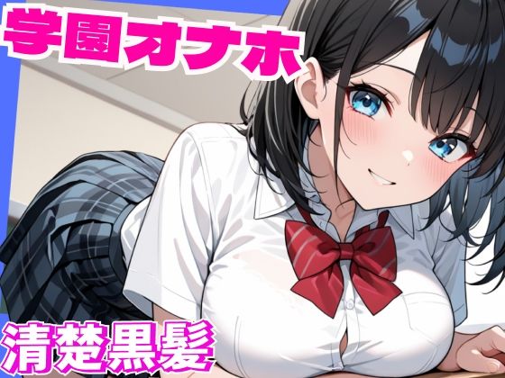 学園オナホー黒髪ショートの美女は学園みんなのオナホー