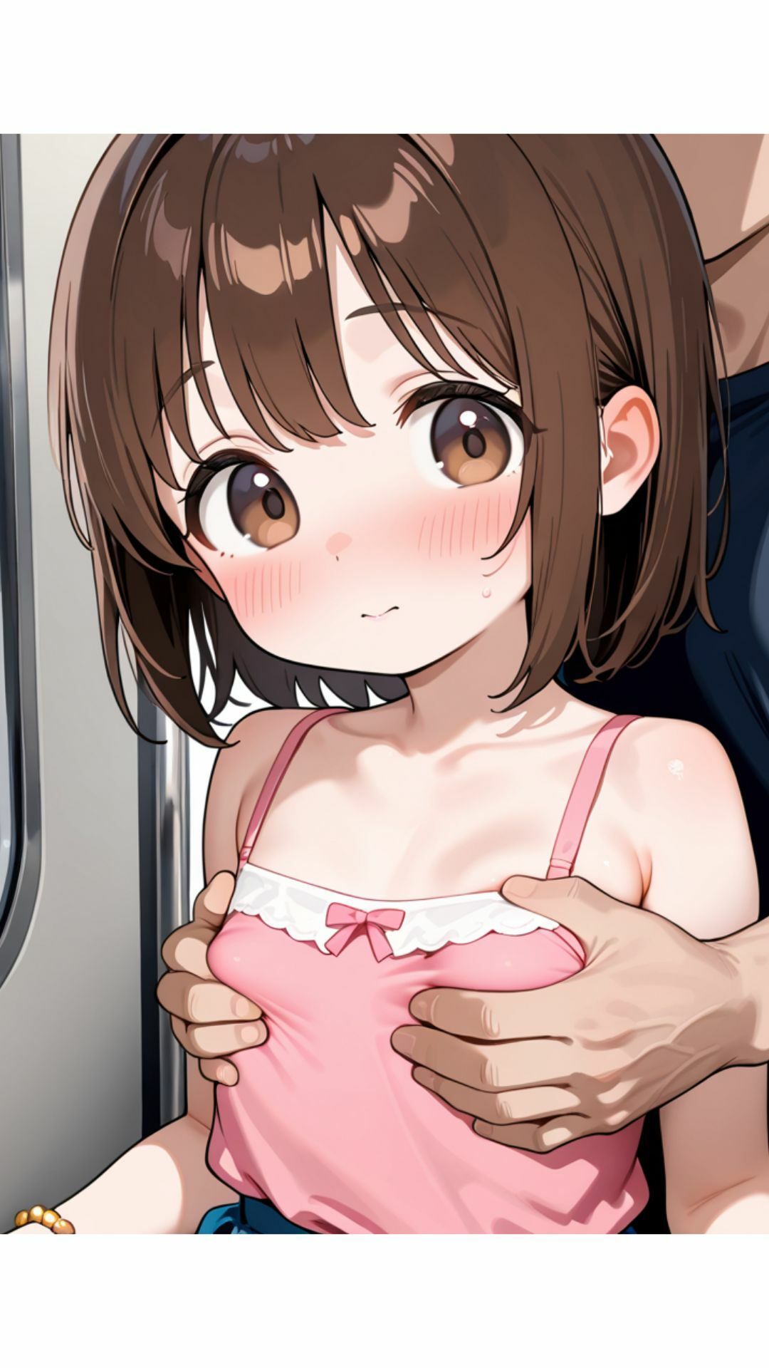 サンプル画像2:痴●電車〜快楽急行〜【無許可中出し】(セクシーランド) [d_602125]