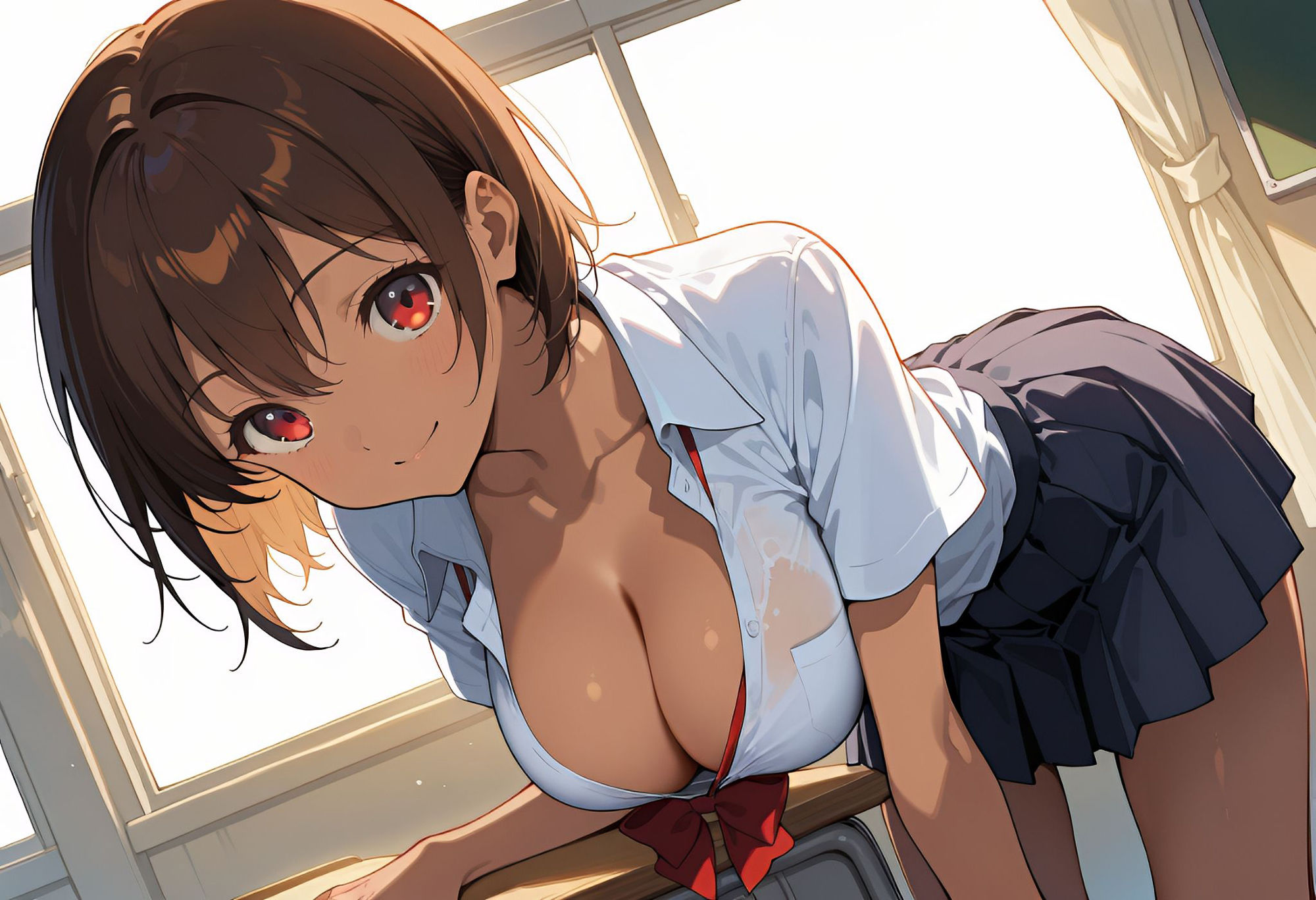 サンプル画像3:学園性戦〜彼女はいつも濡れている〜(オキアニクリエーション) [d_602142]