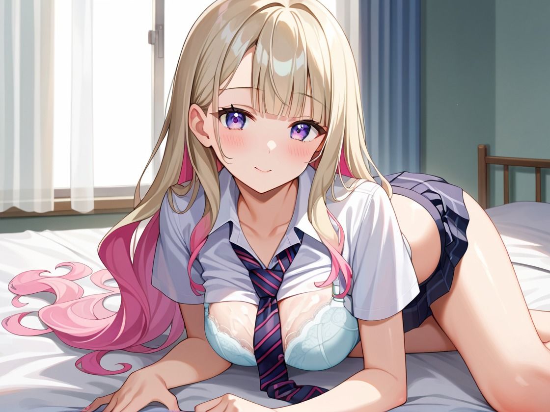 サンプル画像2:同じクラスのギャルはなぜか俺とヤりたがる(発情ミルフィーユ) [d_602147]