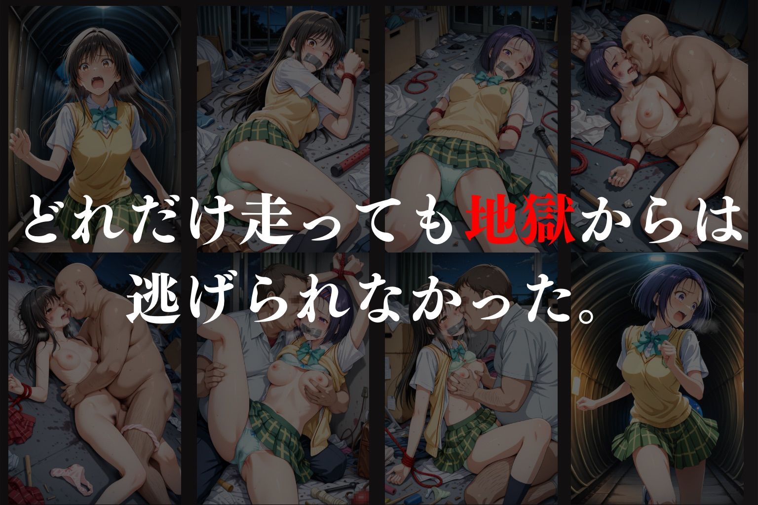 サンプル画像4:拉致拷問地獄―終わらない痛みが刻まれる夜―To LOV○る編―(オーガニック) [d_602156]