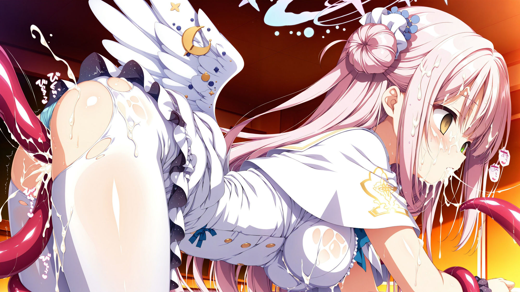 サンプル画像1:触手に囚われた少女達 〜ブルアカ編〜 Vol.7(星のアトリエ) [d_602223]