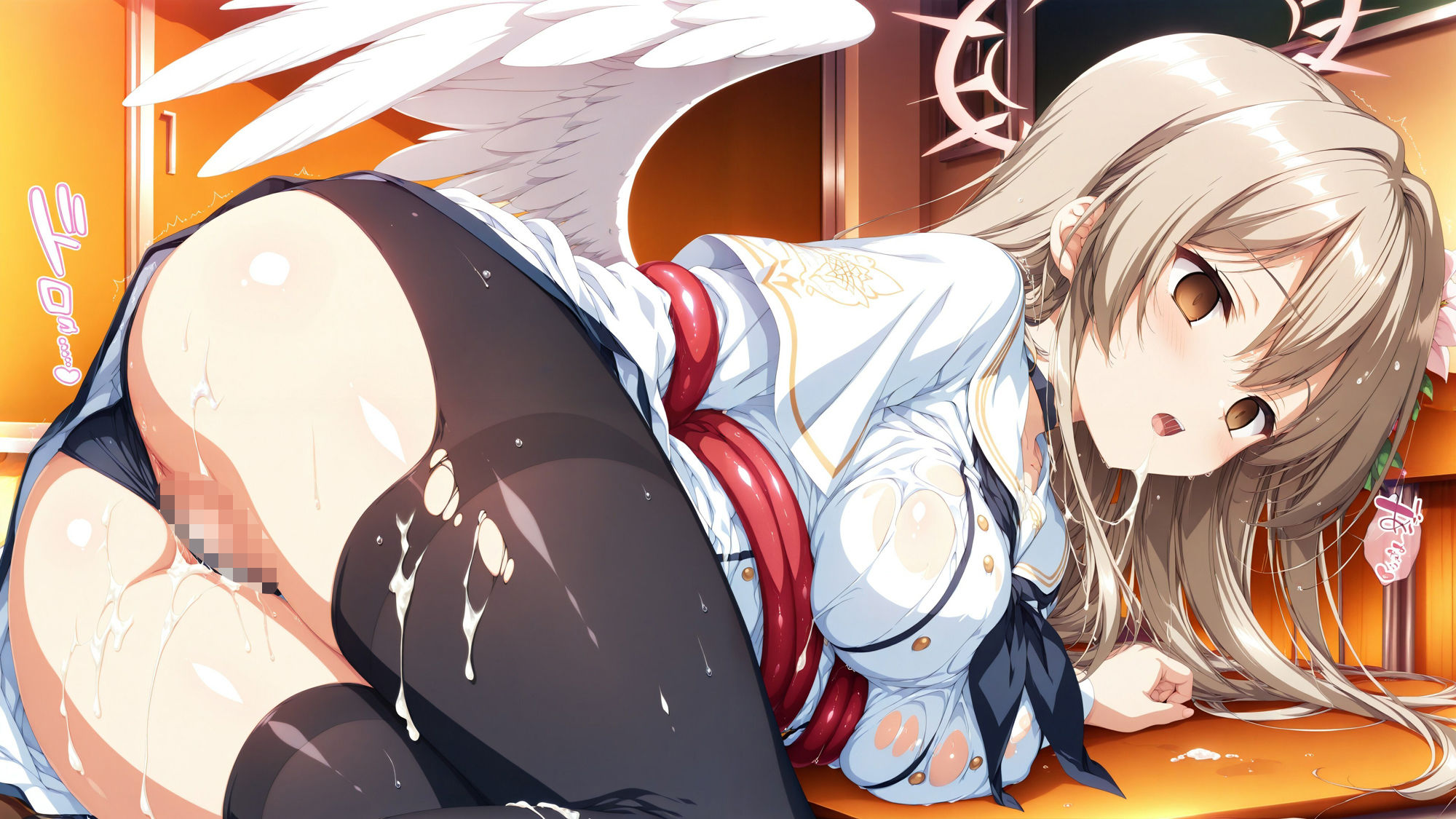 サンプル画像4:触手に囚われた少女達 〜ブルアカ編〜 Vol.7(星のアトリエ) [d_602223]