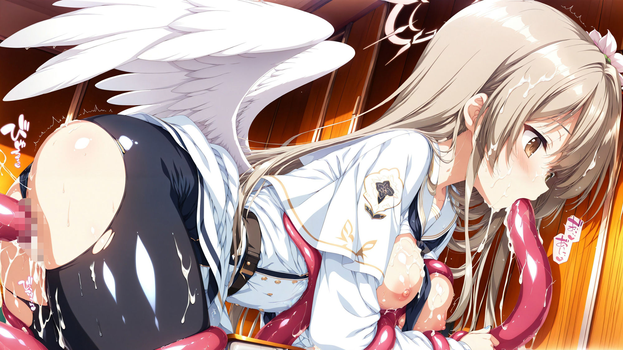 サンプル画像5:触手に囚われた少女達 〜ブルアカ編〜 Vol.7(星のアトリエ) [d_602223]