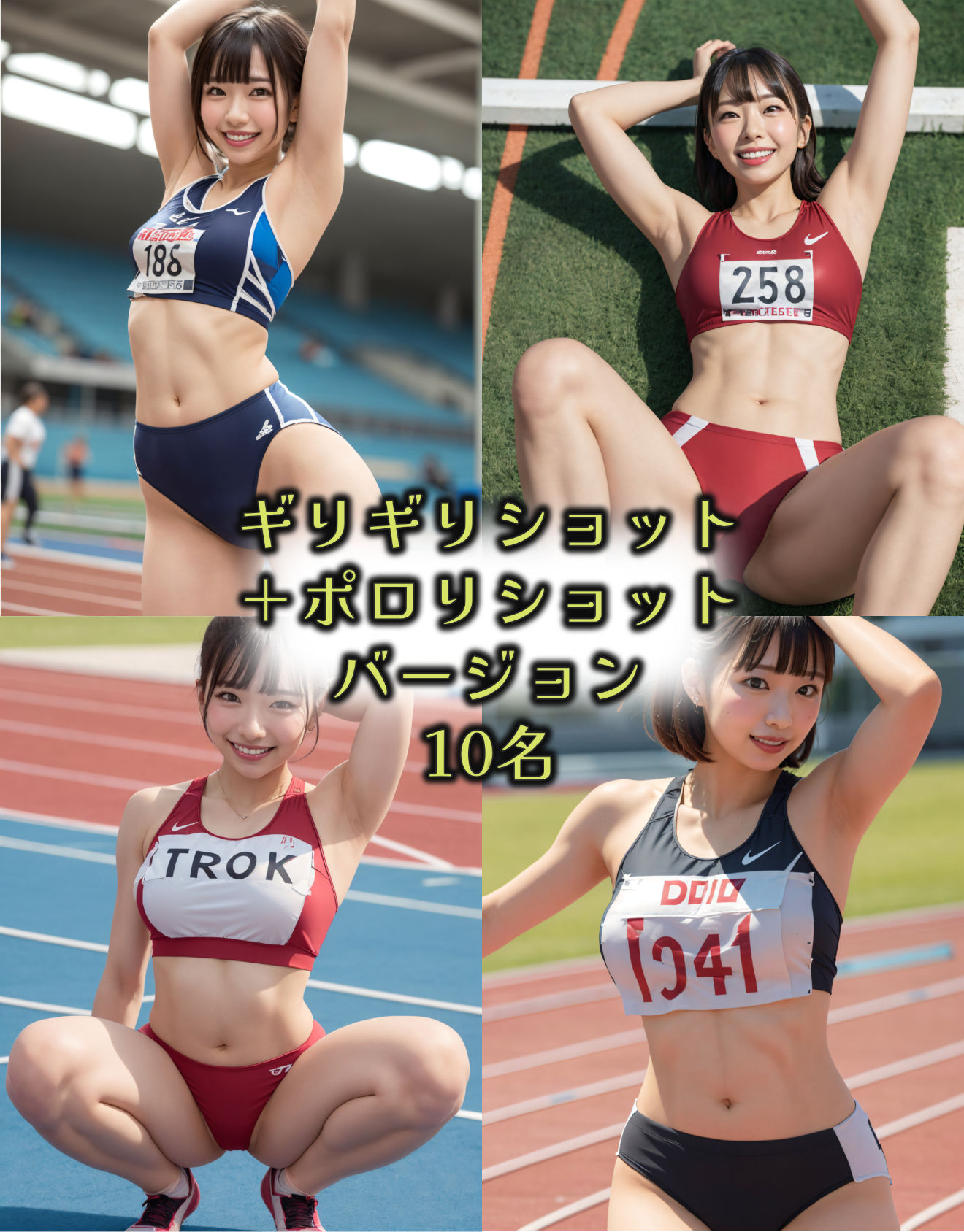 サンプル画像1:コスプレシリーズ エッロい陸上部員風(PURPLE_R.I.P) [d_602300]