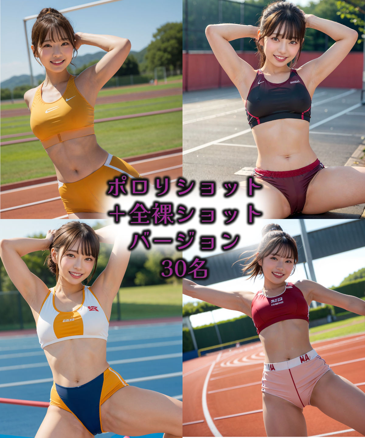 サンプル画像2:コスプレシリーズ エッロい陸上部員風(PURPLE_R.I.P) [d_602300]