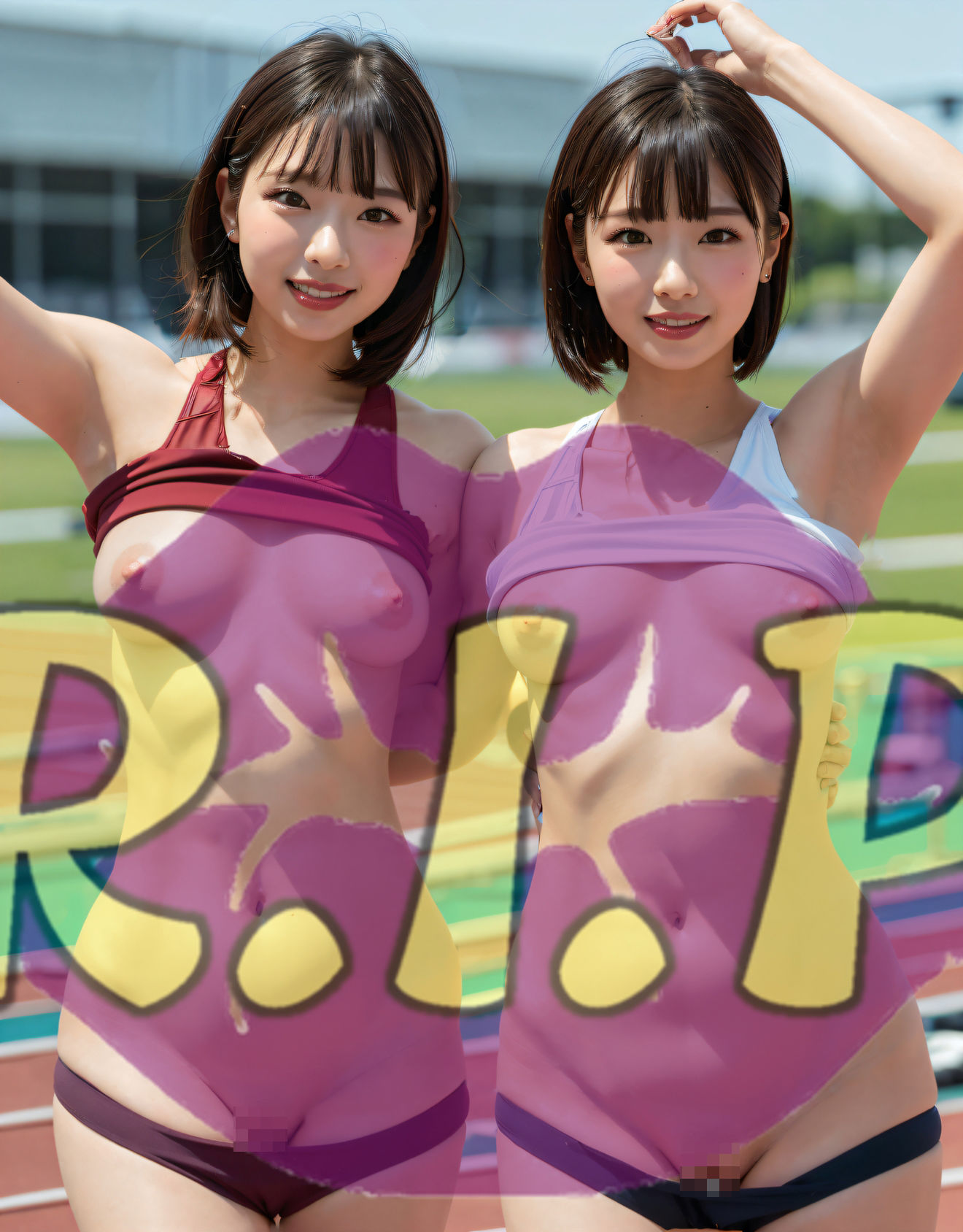 コスプレシリーズ エッロい陸上部員風_2