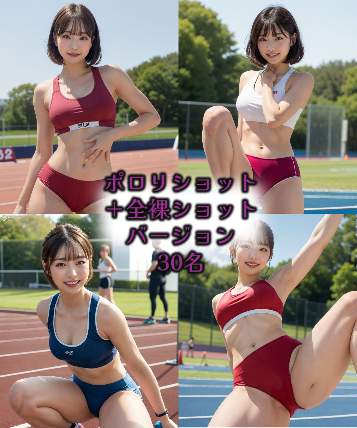 サンプル画像3:コスプレシリーズ エッロい陸上部員風(PURPLE_R.I.P) [d_602300]