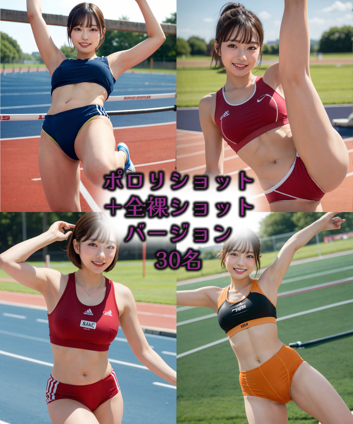 サンプル画像4:コスプレシリーズ エッロい陸上部員風(PURPLE_R.I.P) [d_602300]