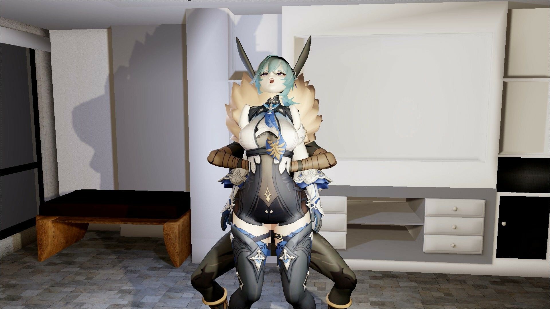 サンプル画像3:【ROMV286】原神エウルアとヒルチャールの部屋中出しセックス「ンギモヂィィーーー！」(ローズ志向) [d_602370]