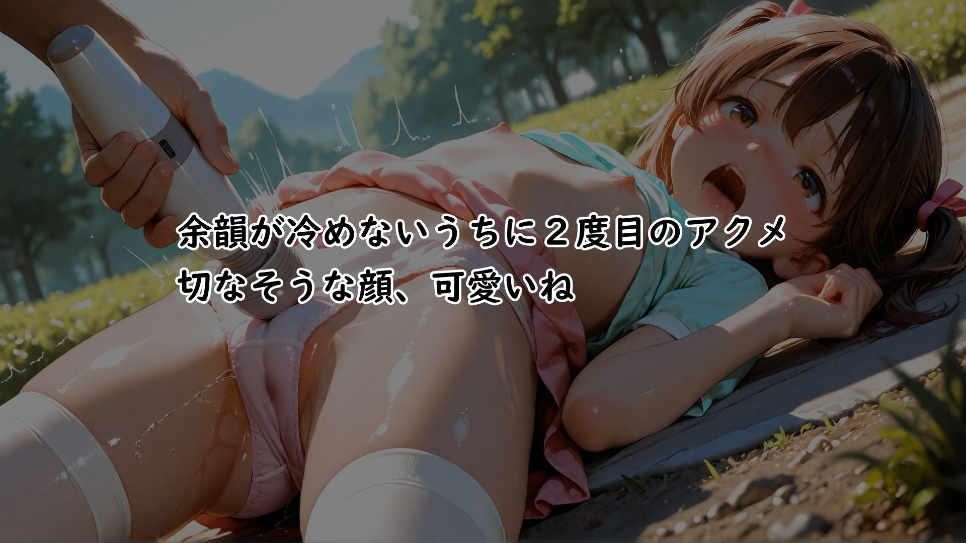 サンプル画像2:街で見かけた可愛い女の子を俺の理想の反応になるまで繰り返し電マでアクメさせる(ありゅ研究所) [d_602394]