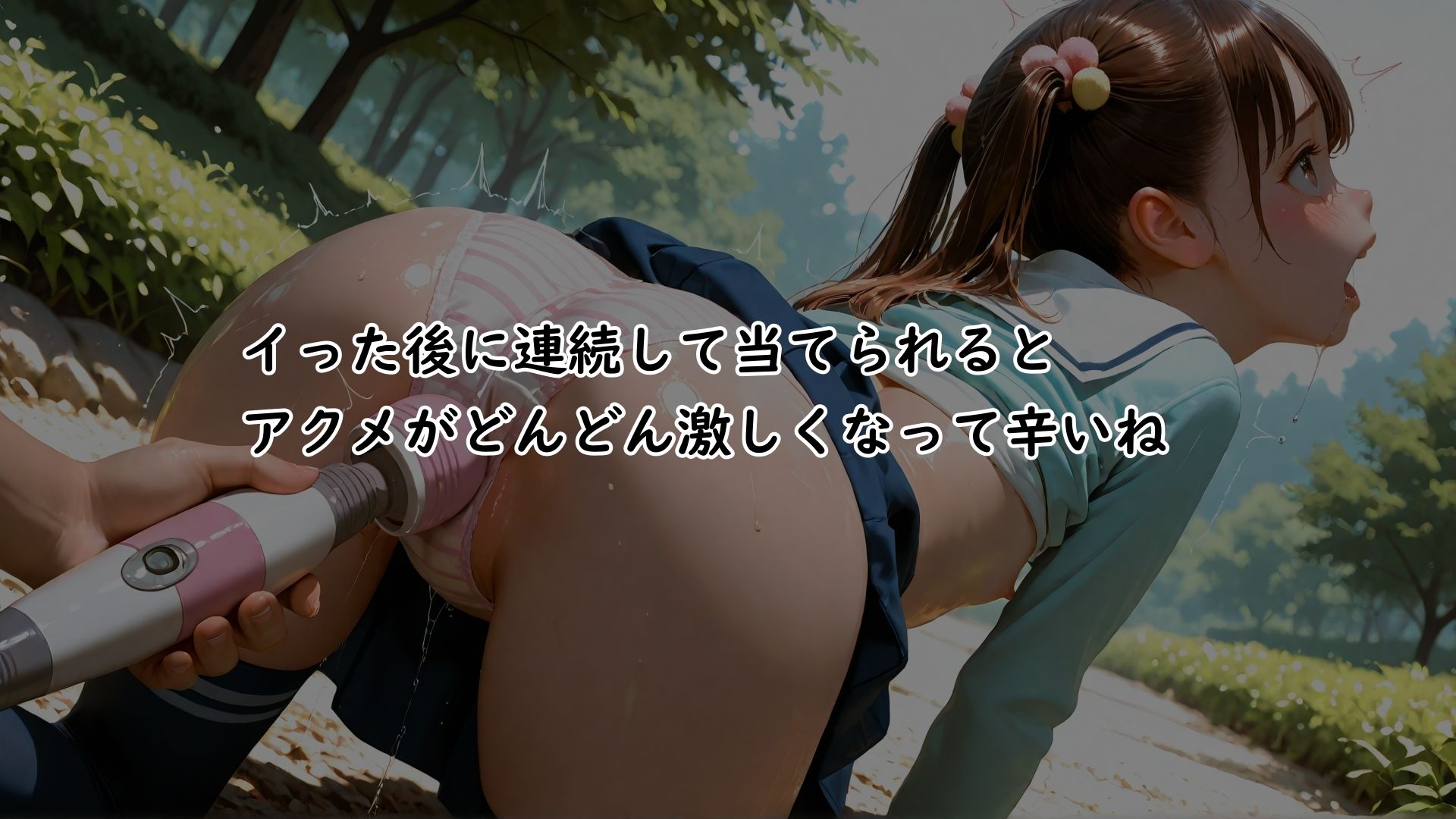 街で見かけた可愛い女の子を俺の理想の反応になるまで繰り返し電マでアクメさせる 画像3