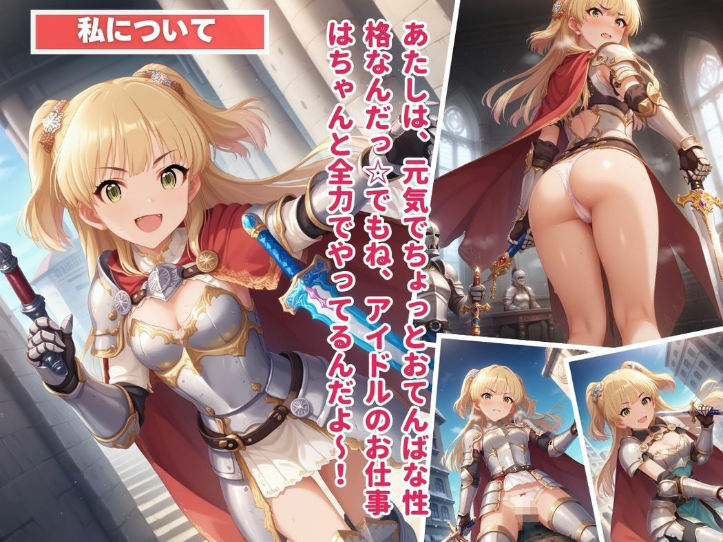 サンプル画像1:【催●・妊娠】アイドル●スター  城ヶ●莉嘉(異世界転生☆スライム牧場) [d_602420]