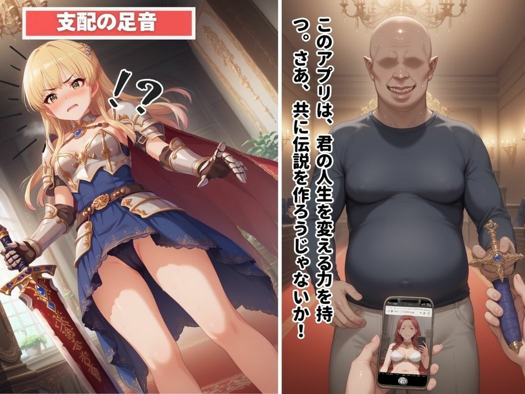 サンプル画像5:【催●・妊娠】アイドル●スター  城ヶ●莉嘉(異世界転生☆スライム牧場) [d_602420]