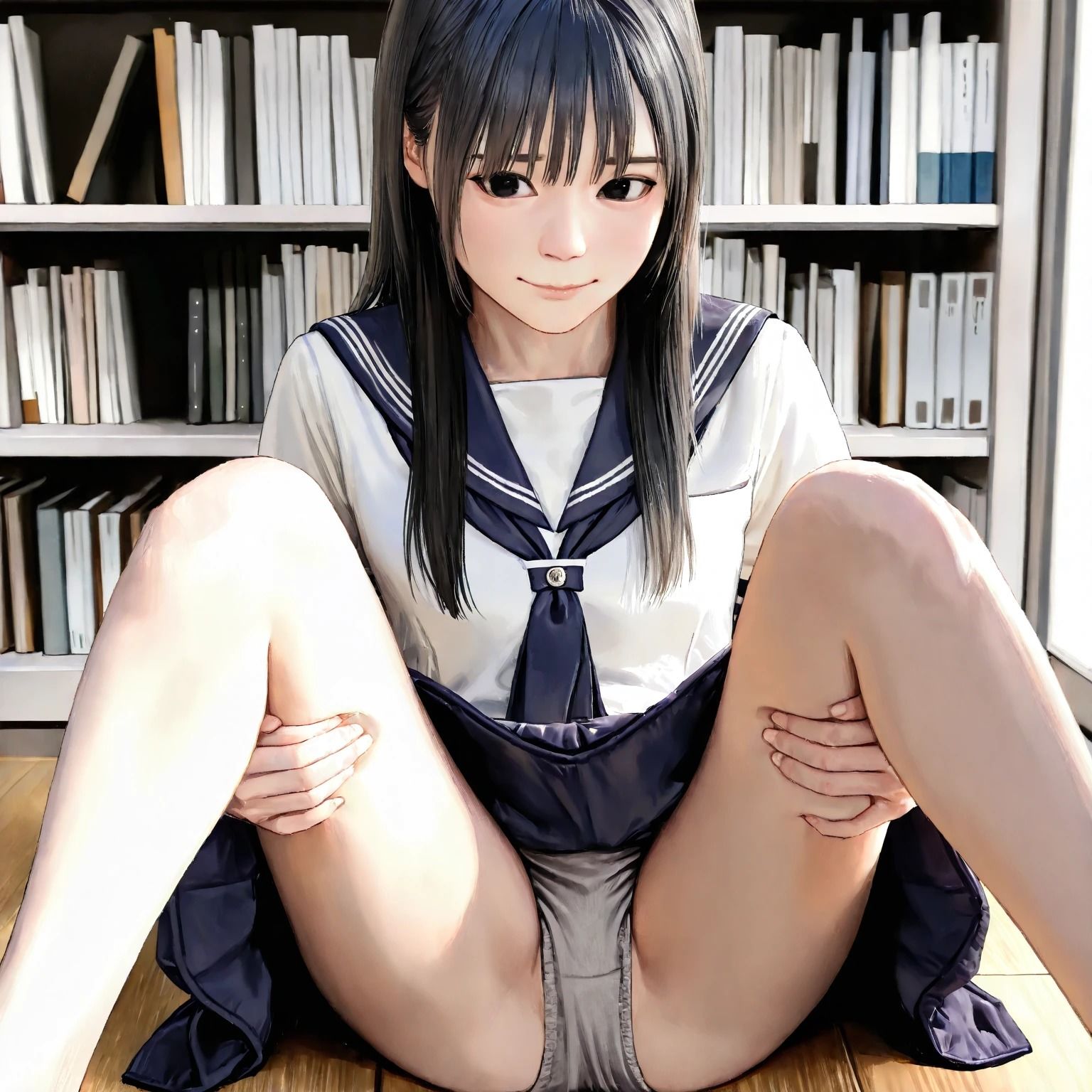 サンプル画像5:M字開脚かんしょうかい（500枚）(はなはな出版) [d_602551]