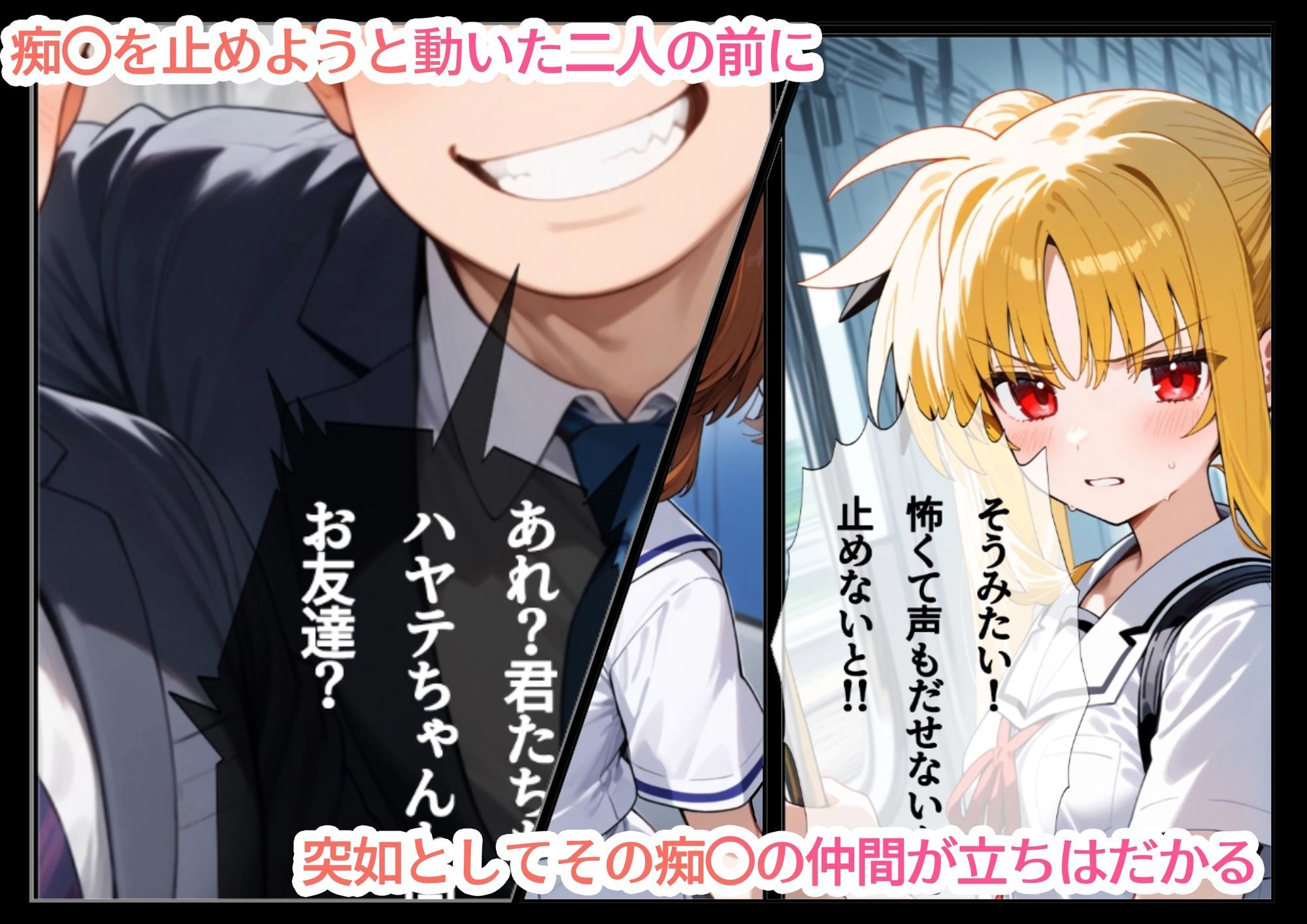 サンプル画像3:魔法処女リリカルな◯は〜催◯急行  まもなく発射〜  《アニメーション動画同梱》(スーパーキッカーナッツくん) [d_602664]