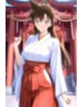 毛〇蘭  巫女のアルバイトしたら洞窟でいたずらされた。