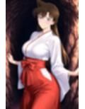 毛〇蘭  巫女のアルバイトしたら洞窟でいたずらされた。