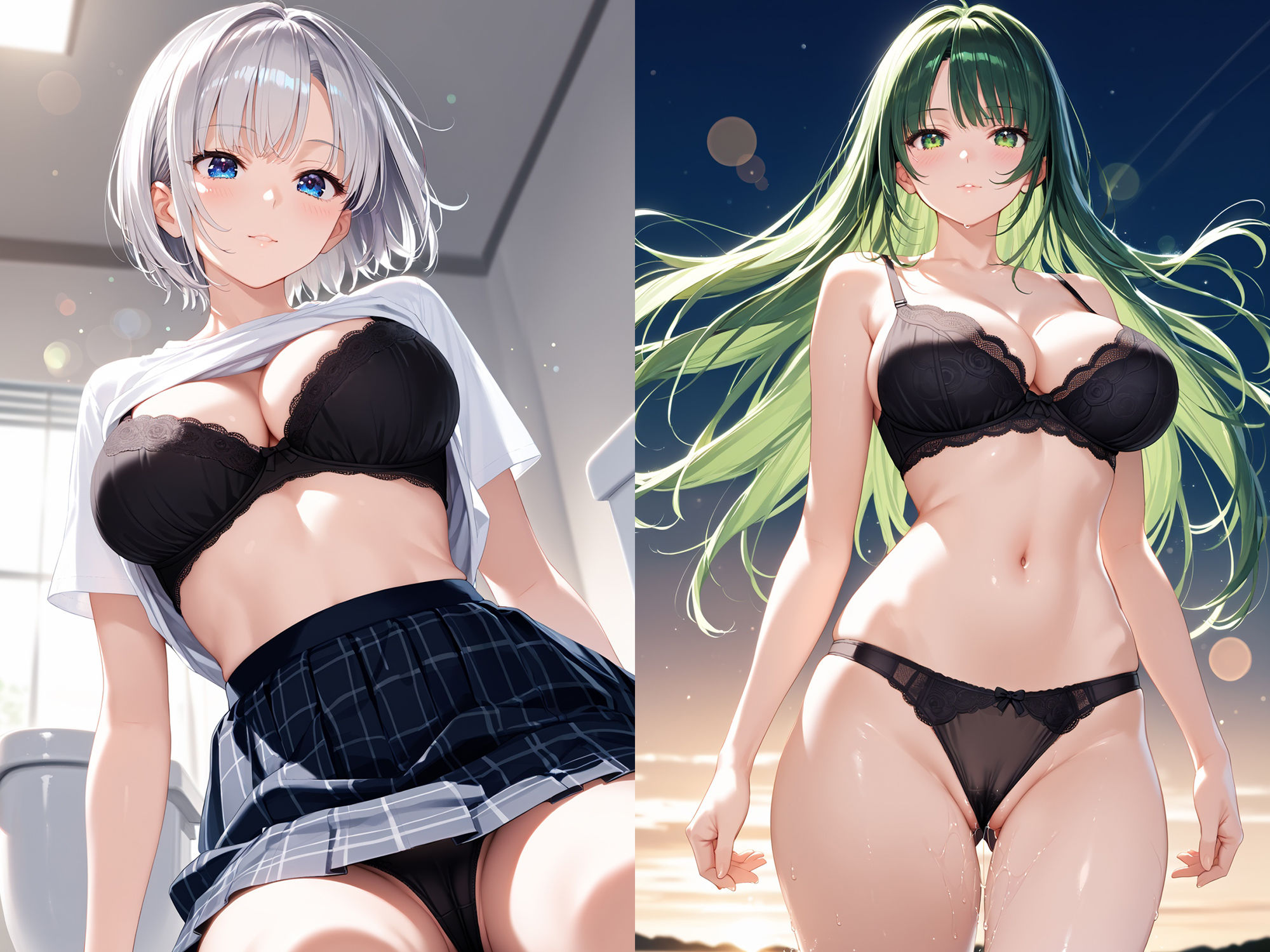 サンプル画像3:白ギャル女子校生はハメされたい2(夢絵織) [d_602704]