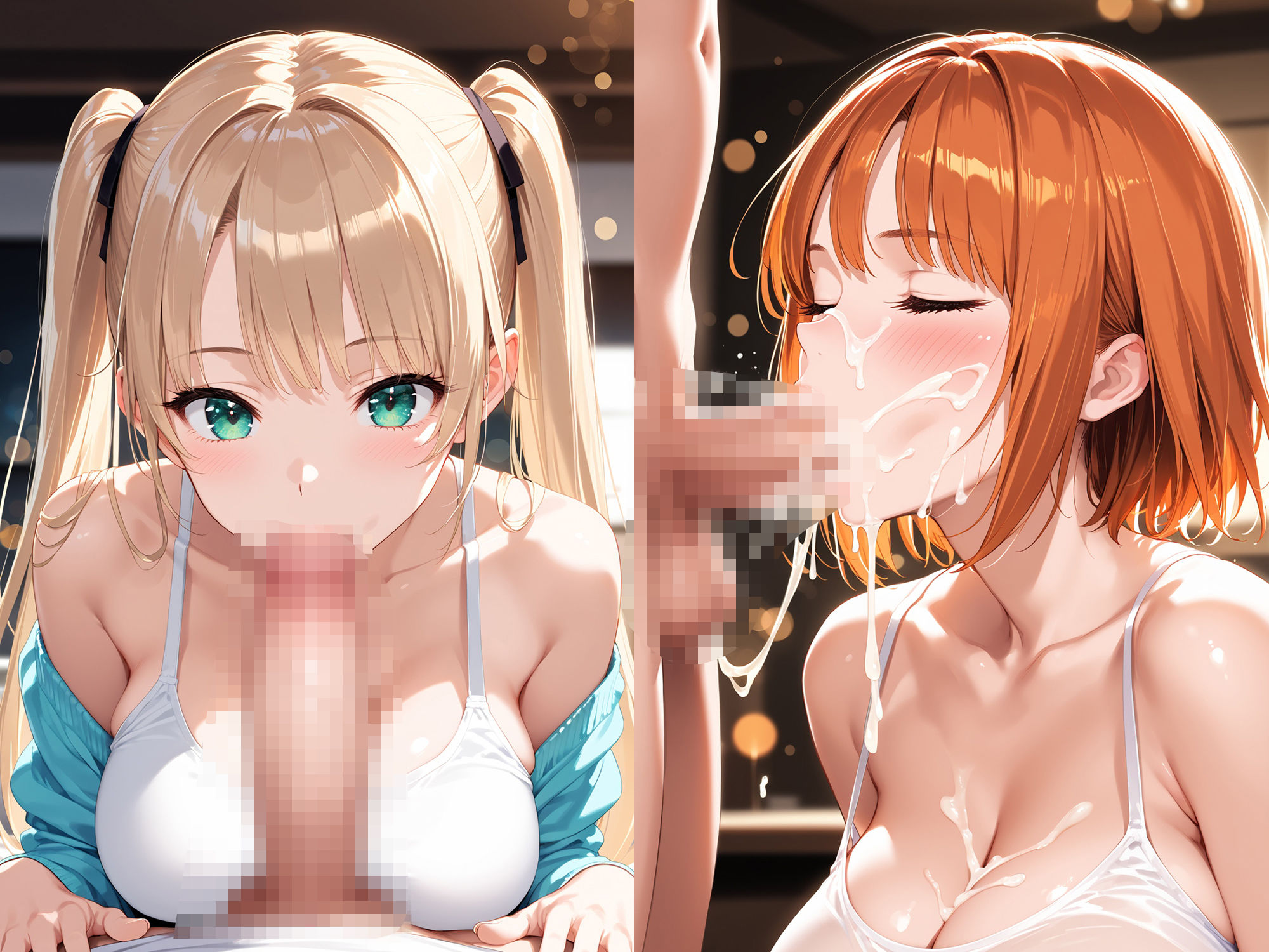 サンプル画像4:白ギャル女子校生はハメされたい2(夢絵織) [d_602704]