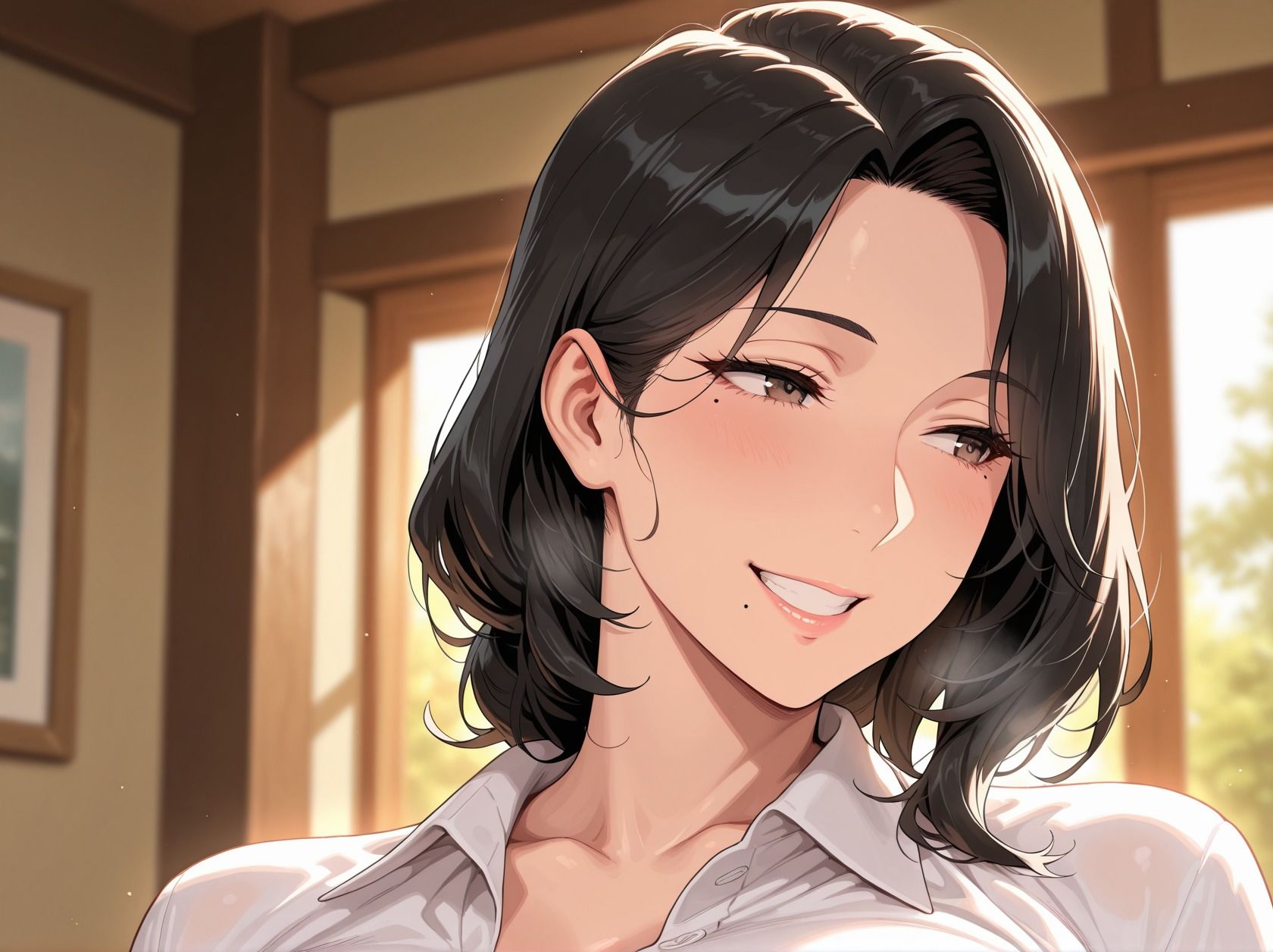 サンプル画像1:淫らな人妻をNTR〜夫が知らないところで義父や義兄と絶頂中出し〜(あんことミルクセーキ) [d_602727]