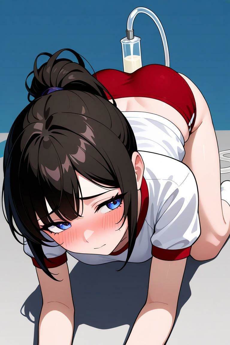 サンプル画像4:AI美少女  JK変態ブルマニア(AI kawaii girl) [d_602760]