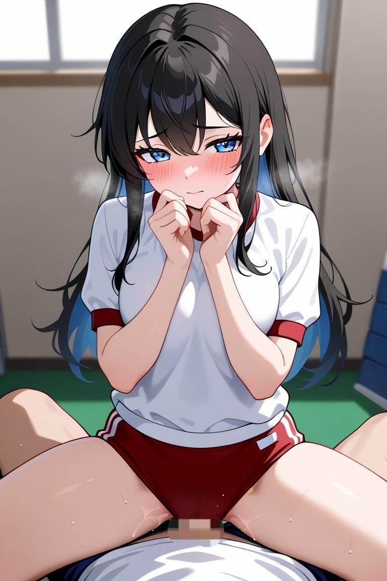 サンプル画像6:AI美少女  JK変態ブルマニア(AI kawaii girl) [d_602760]