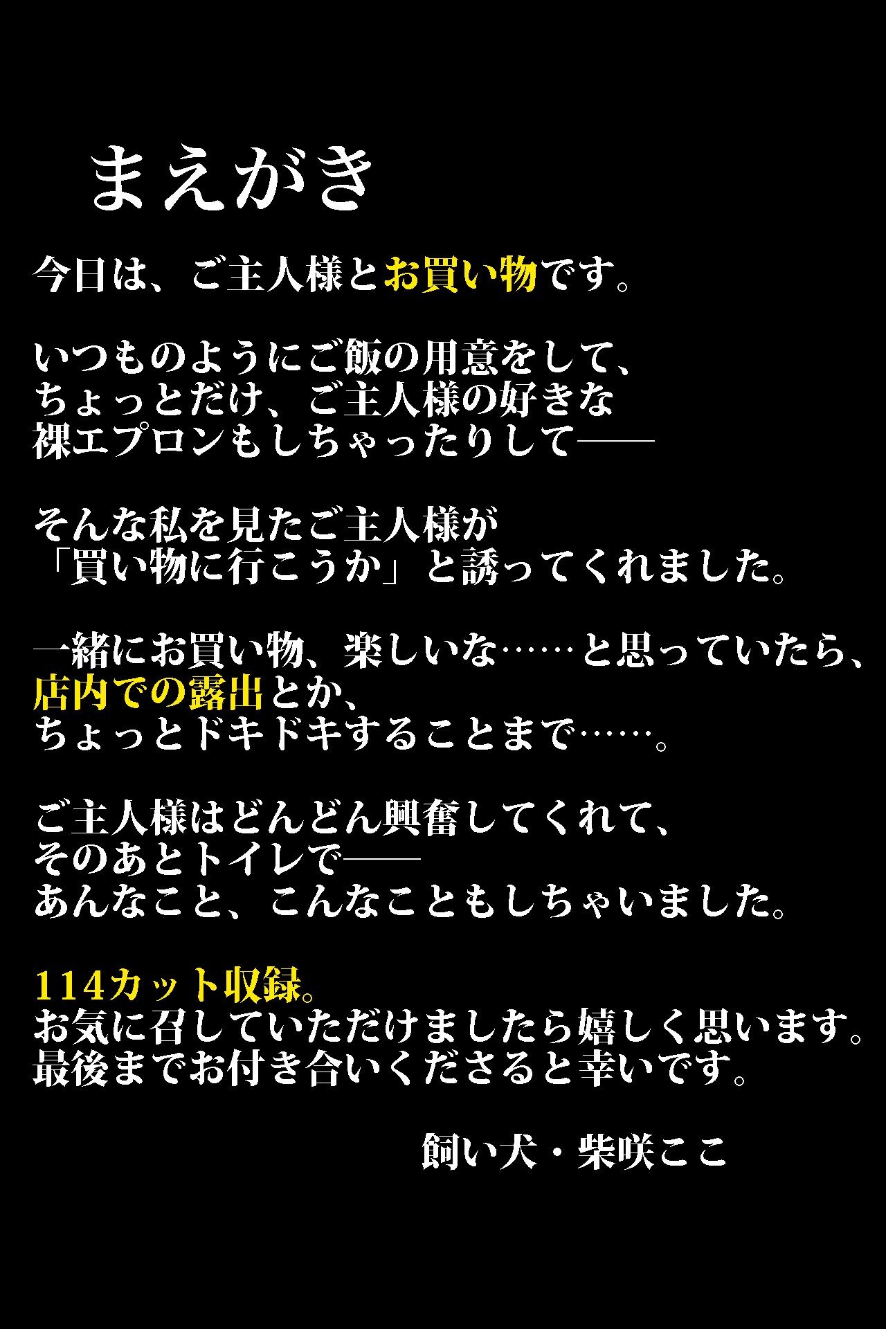 【2.9次元シリーズ】飼い犬・ここ Vol.02 お買い物編 画像1