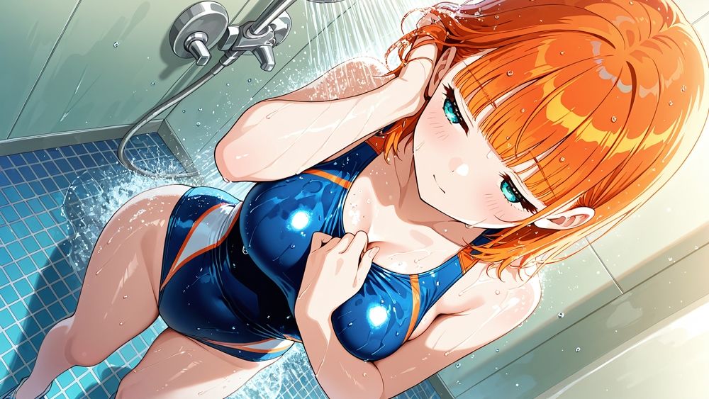 サンプル画像6:爆乳バイカラー水泳部が顧問に孕まされる秘密の補習【4K】(ニート印刷所) [d_602806]