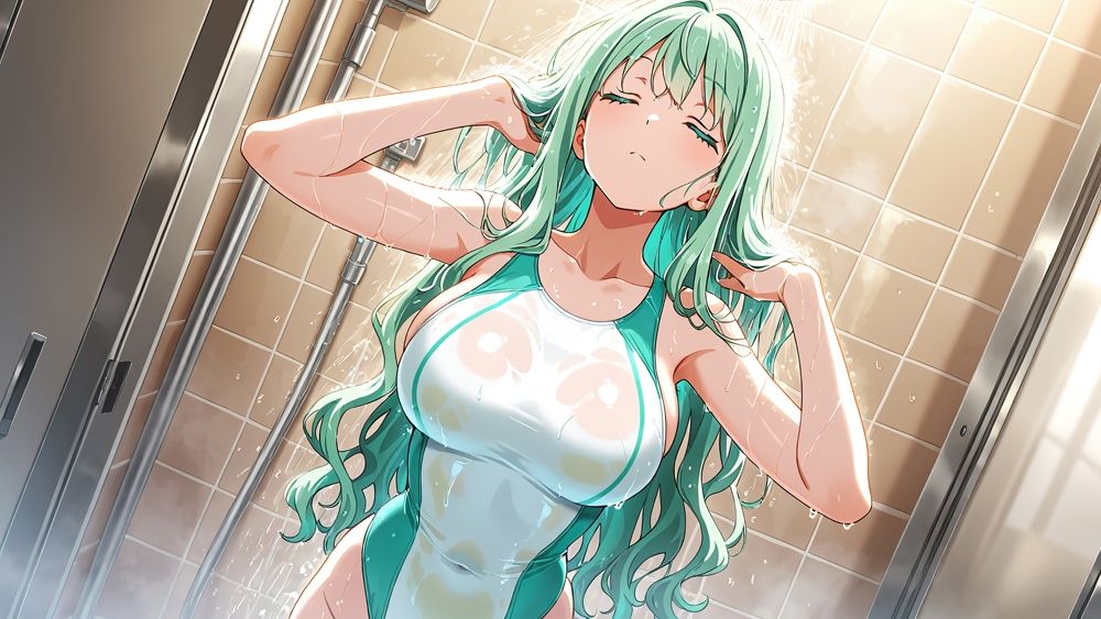 爆乳バイカラー水泳部が顧問に孕まされる秘密の補習【4K】 画像7