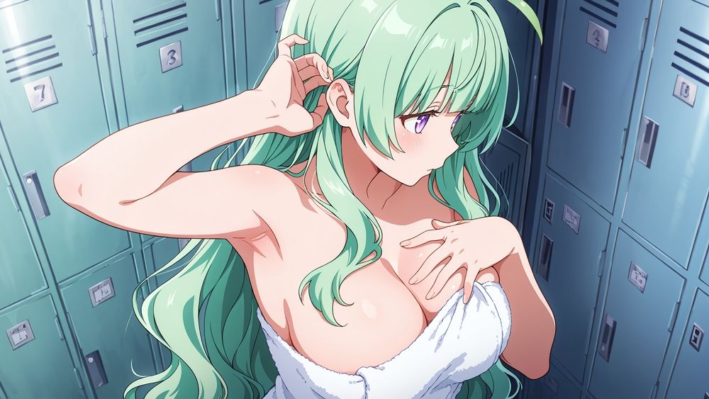 爆乳バイカラー水泳部が顧問に孕まされる秘密の補習【4K】 画像9
